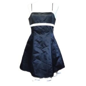 formal dress jr 13 black white